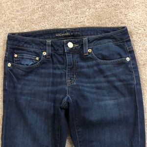Michael Kors Millennial skinny dark wash denim jeans 0